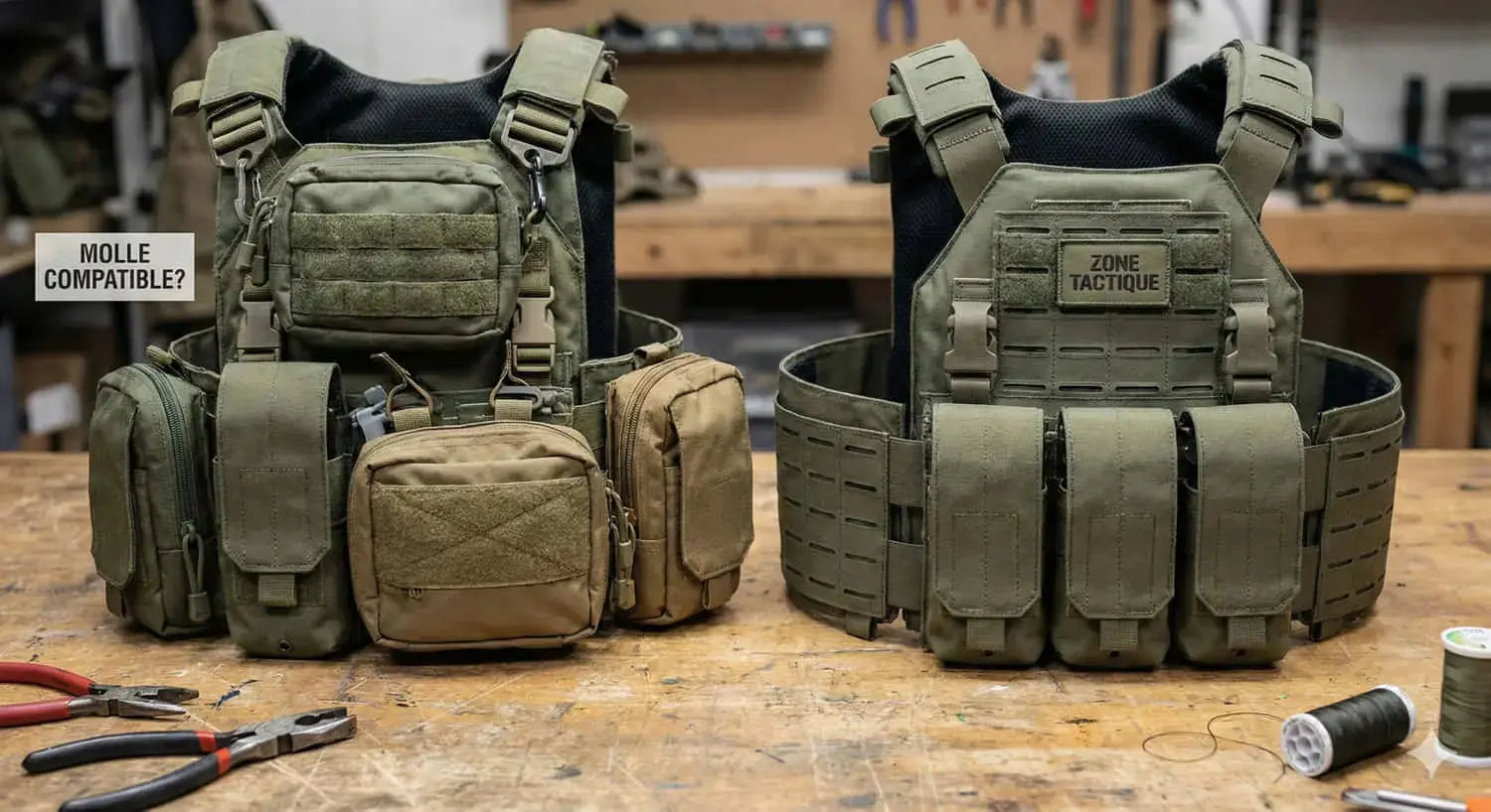 MOLLE et compatibilité inter-marques : ce qui marche vraiment (et ce qui finit par bouger)
