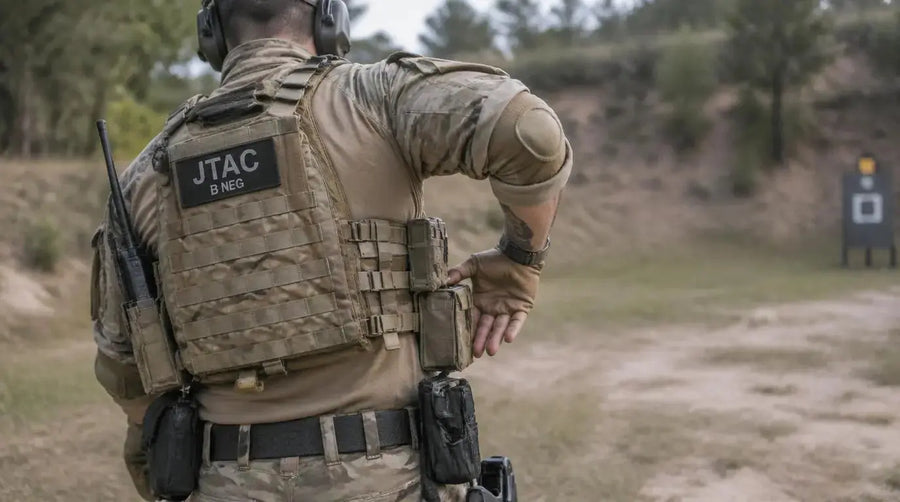 Où placer une pochette utilitaire MOLLE pour garder un accès rapide