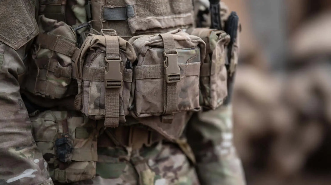 Placement MOLLE sur gilet Zone Tactique