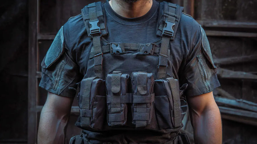 Plate carrier (porte-plaques) vs chest rig : choisir selon l’usage réel, pas selon le mythe