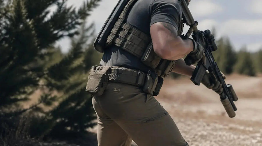 Poche de délestage MOLLE : comment la monter sans gêner les mouvements