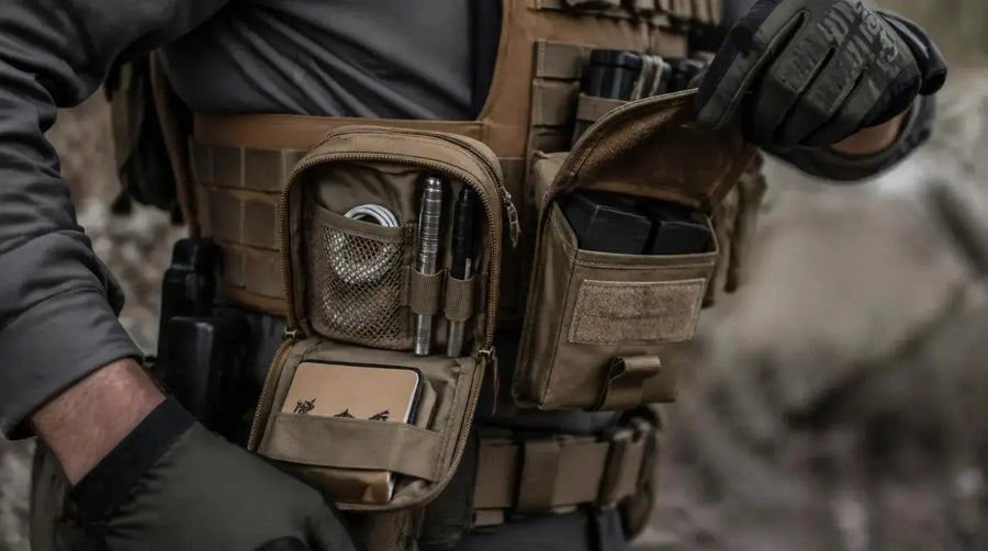 Pochette MOLLE à zip ou à rabat : comment choisir selon l’usage réel