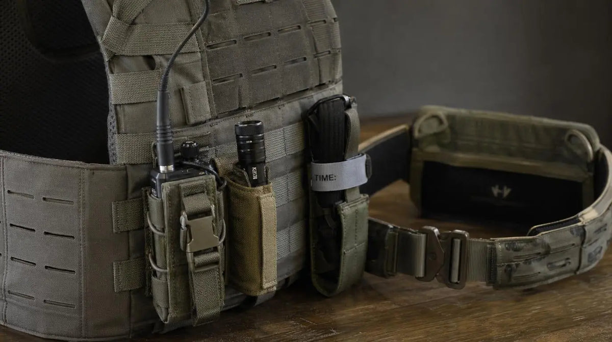 Porte-équipement MOLLE qui pend : éviter battement et accrocs