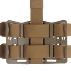 Adaptateur de cuisse pour support holster tactique à 360° kit complet 