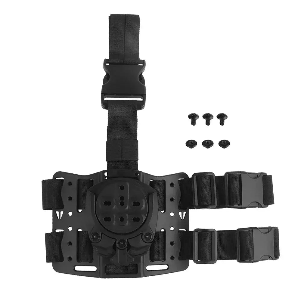 Adaptateur de cuisse pour support holster tactique à 360° kit complet 