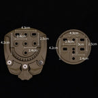 Adaptateur plaque de cuisse support holster à 360° avec sangle 