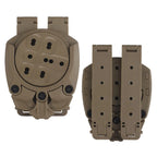 Adaptateur support holster tactique à 360° avec fixation MOLLE 