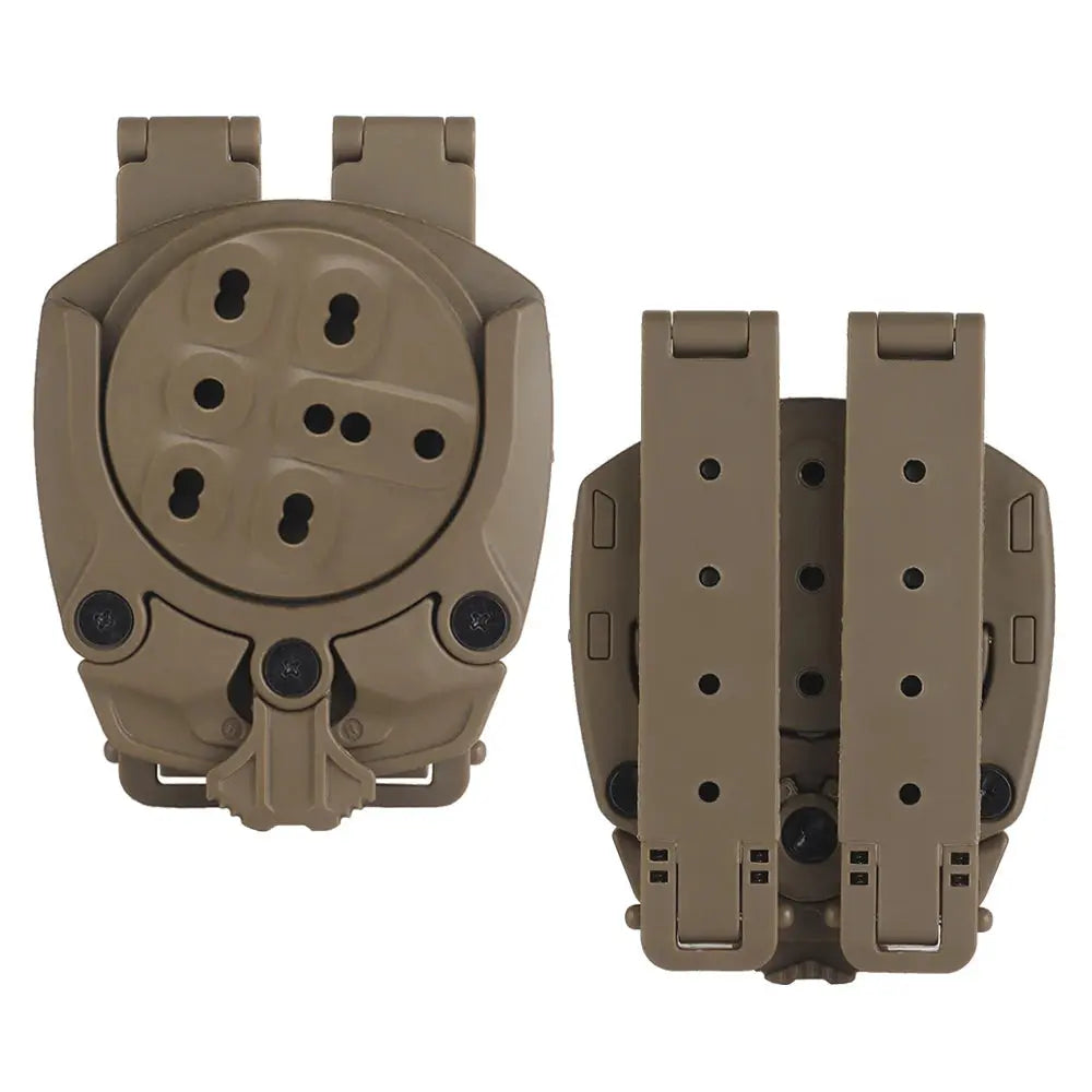 Adaptateur support holster tactique à 360° avec fixation MOLLE 