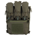 Backpanel chargeurs sac d'assaut compatible gilet porte plaque zip 