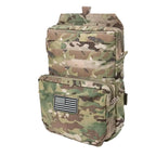Backpanel pour poche hydratation tactique 3L avec panneau MOLLE 