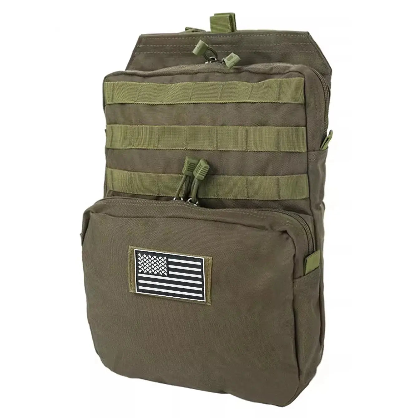 Backpanel pour poche hydratation tactique 3L avec panneau MOLLE Zone Tactique