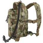 Backpanel tactique avec sangles détachables et poche hydratation 1.5L 