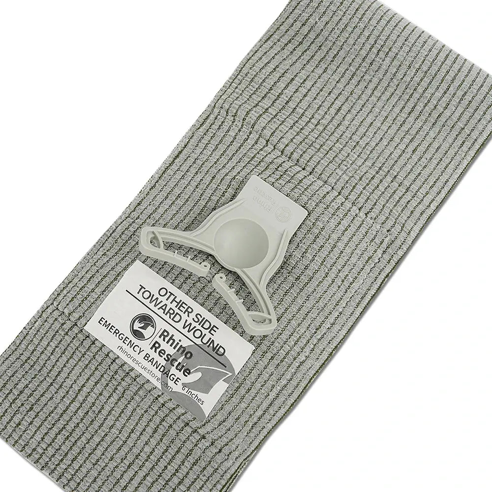 Bandage compressif d’urgence pansement israélien contrôle hémorragie Zone Tactique