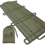 Brancard tactique pliable d'urgence évacuation de blessé terrain 