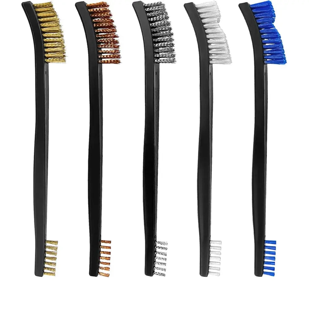 Brosses de nettoyage matériaux résistants double tête en lot de 5 - Zone Tactique