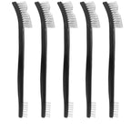 Brosses de nettoyage matériaux résistants double tête en lot de 5 