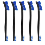 Brosses de nettoyage matériaux résistants double tête en lot de 5 