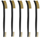 Brosses de nettoyage matériaux résistants double tête en lot de 5 