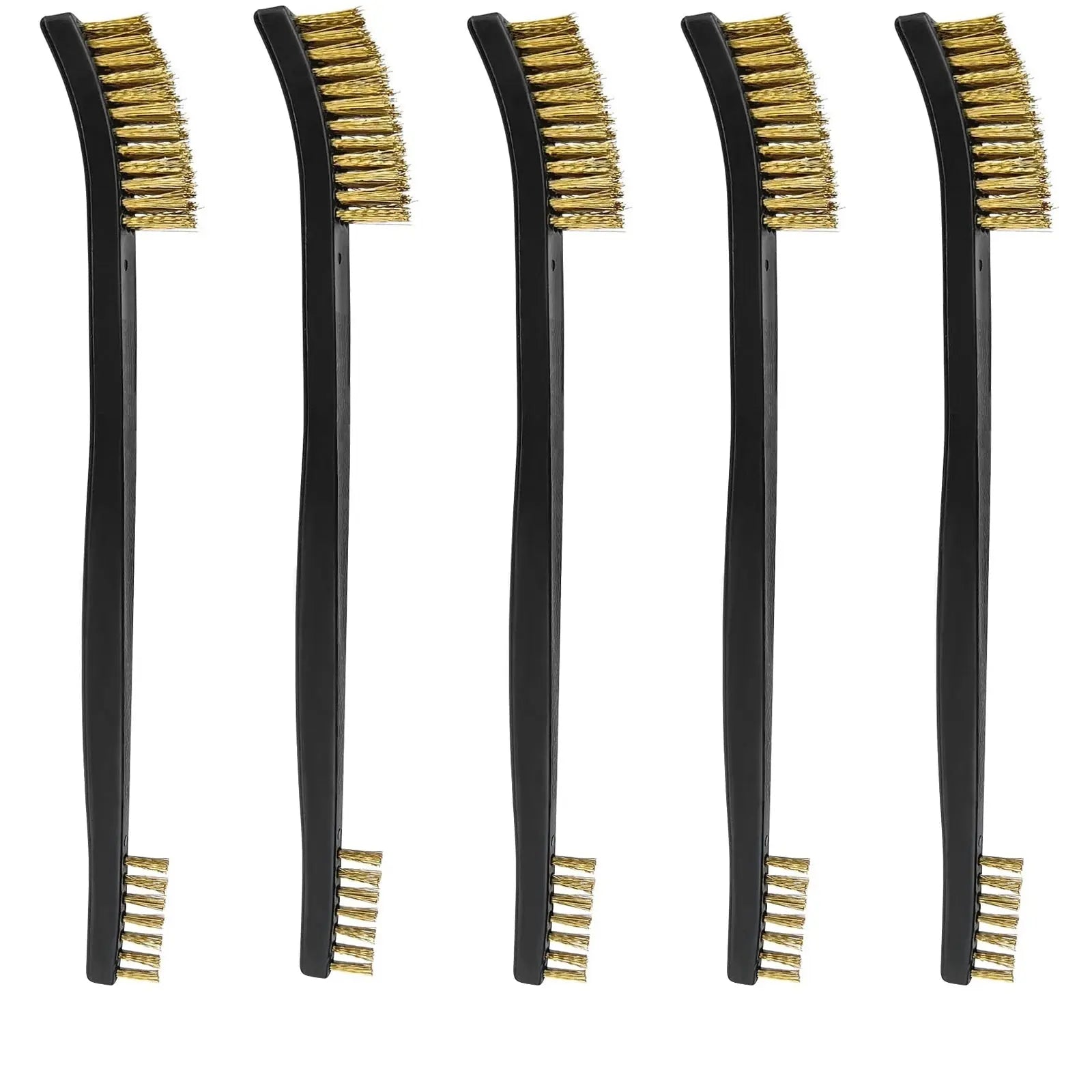 Brosses de nettoyage matériaux résistants double tête en lot de 5 - Zone Tactique