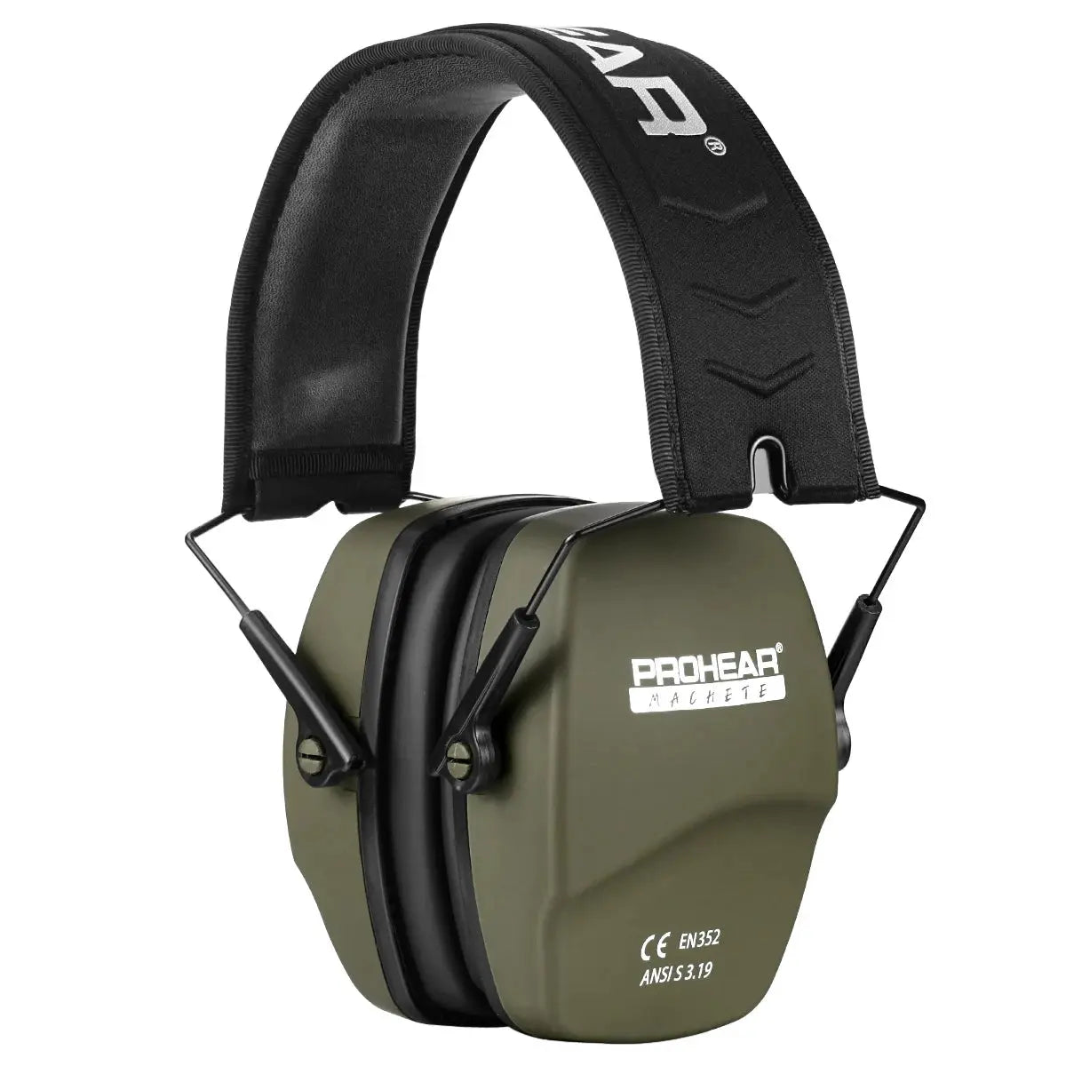 Casque tactique anti-bruit passif 26dB arceau renfort mousse 