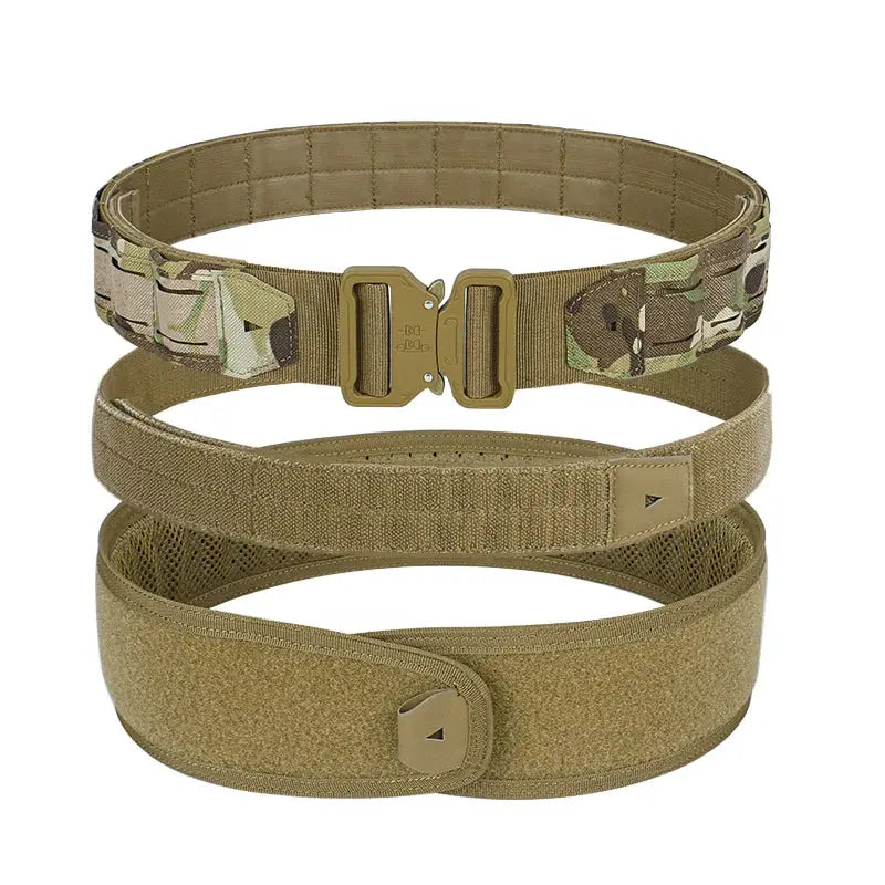 Ceinture Tactique 3 en 1 MOLLE – Quick-Release & Support Zone Tactique