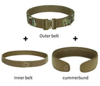 Ceinture Tactique 3 en 1 MOLLE – Quick-Release & Support Zone Tactique