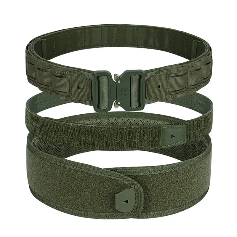 Ceinture Tactique 3 en 1 MOLLE – Quick-Release & Support Zone Tactique