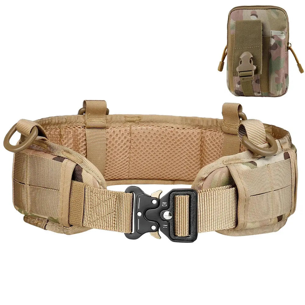 Ceinture Tactique Sentinel-Belt 1 – Rembourrée & MOLLE Zone Tactique