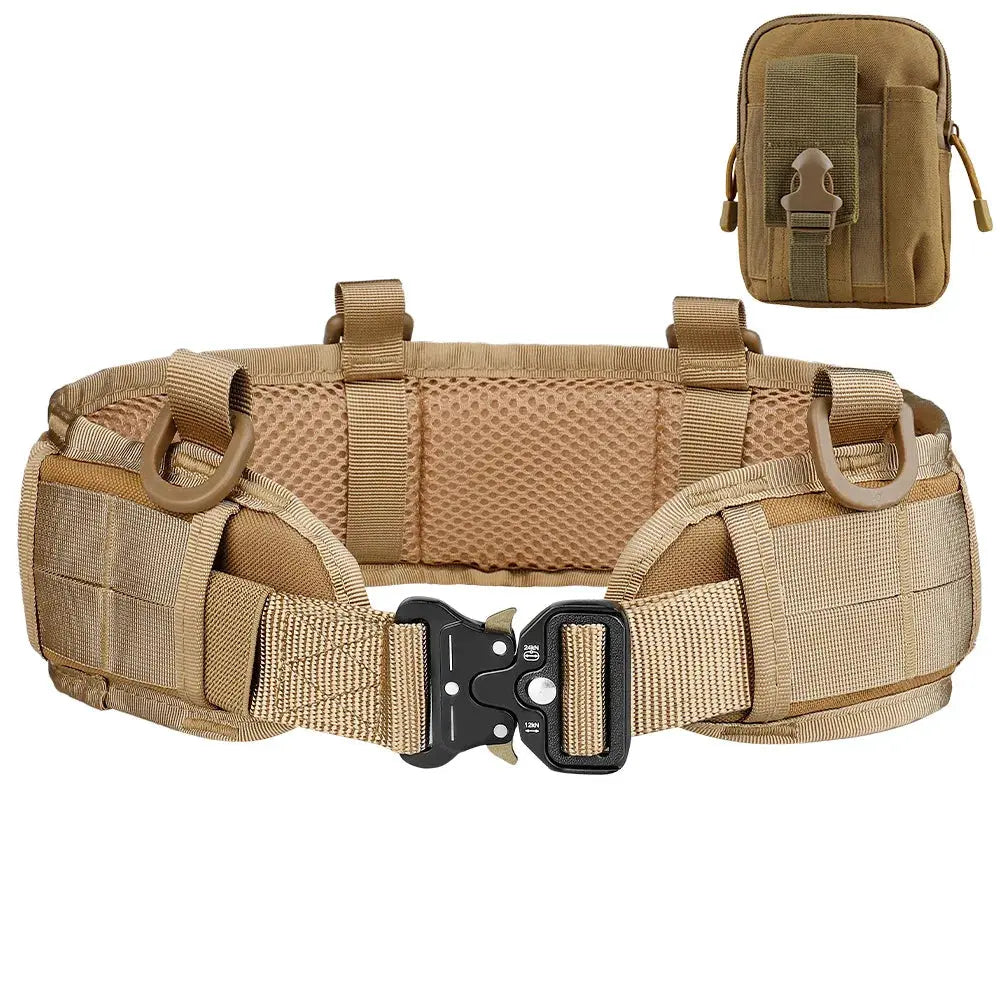 Ceinture Tactique Sentinel-Belt 1 – Rembourrée & MOLLE Zone Tactique