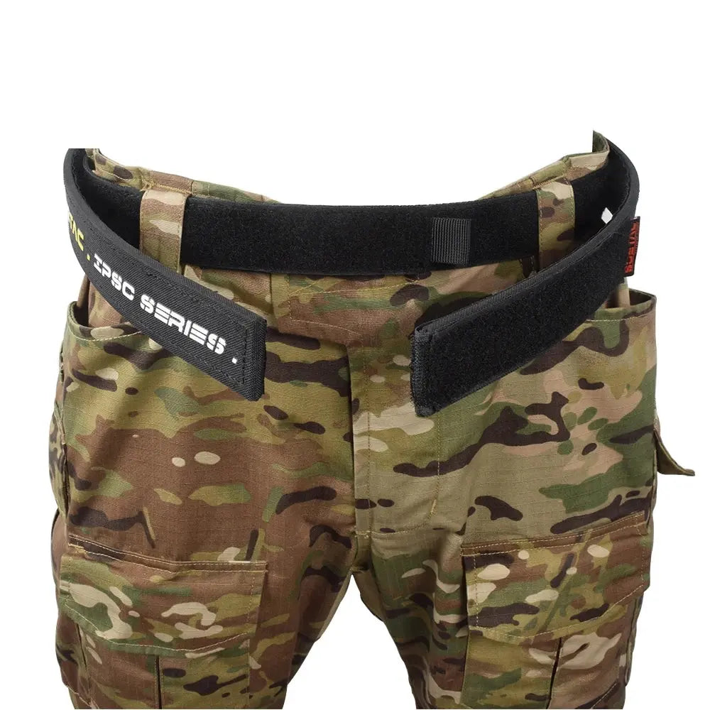 Ceinture de tir sportif IPSC IDPA double couche pour compétition 