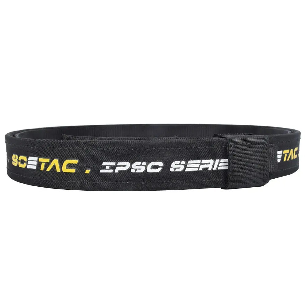 Ceinture de tir sportif IPSC IDPA double couche pour compétition Zone Tactique