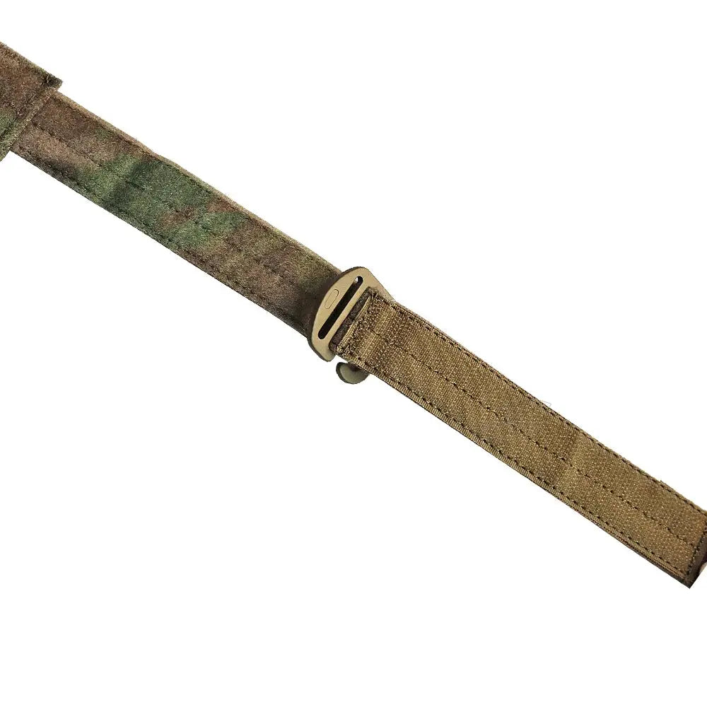 Ceinture tactique intérieure type inner belt Bison boucle crochet fast 