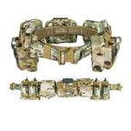 Ceinture tactique lourde MOLLE avec poches MOLLE et maintien renforcé Zone Tactique