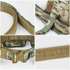 Ceinture tactique lourde MOLLE avec poches MOLLE et maintien renforcé Zone Tactique