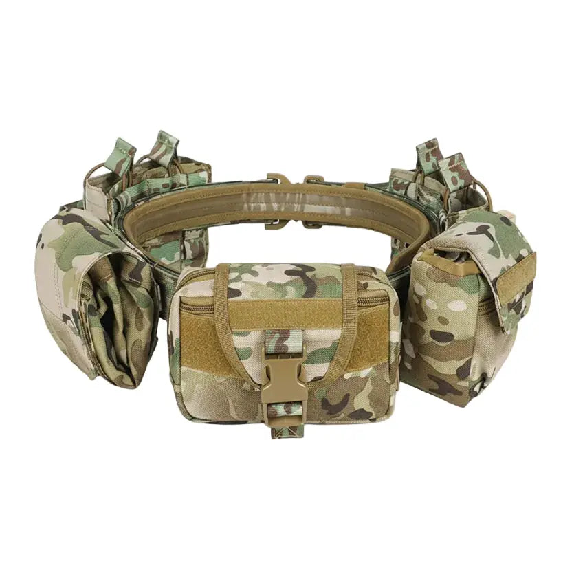 Ceinture tactique lourde MOLLE avec poches MOLLE et maintien renforcé Zone Tactique