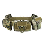Ceinture tactique modulaire rembourrée avec poches MOLLE intégrées Zone Tactique