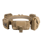Ceinture tactique modulaire rembourrée avec poches MOLLE intégrées Zone Tactique