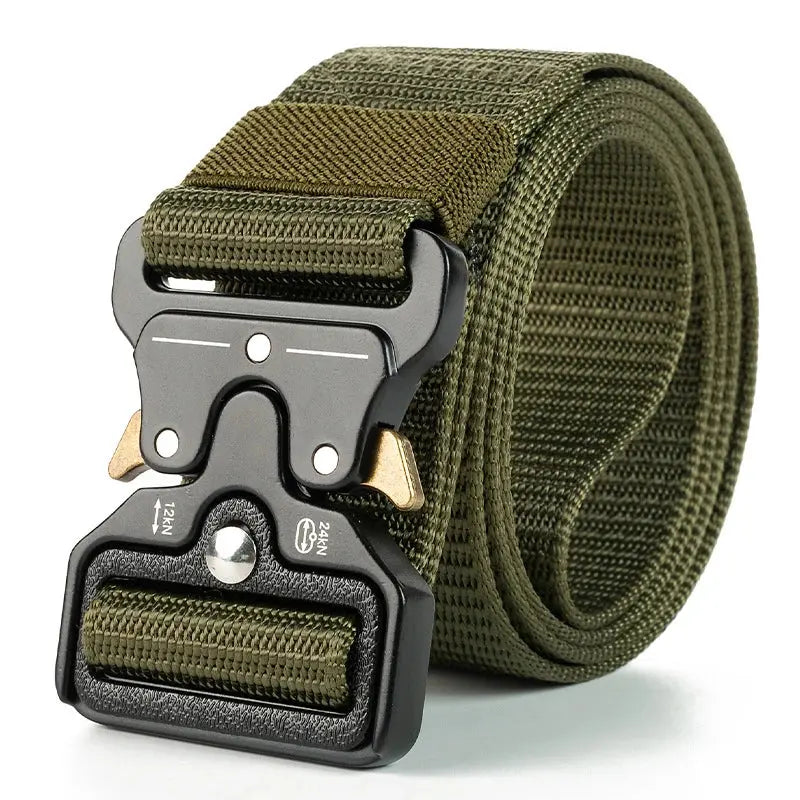 Ceinture tactique robuste avec boucle de sécurité type cobra Zone Tactique