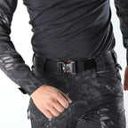 Ceinture tactique robuste avec boucle de sécurité type cobra Zone Tactique