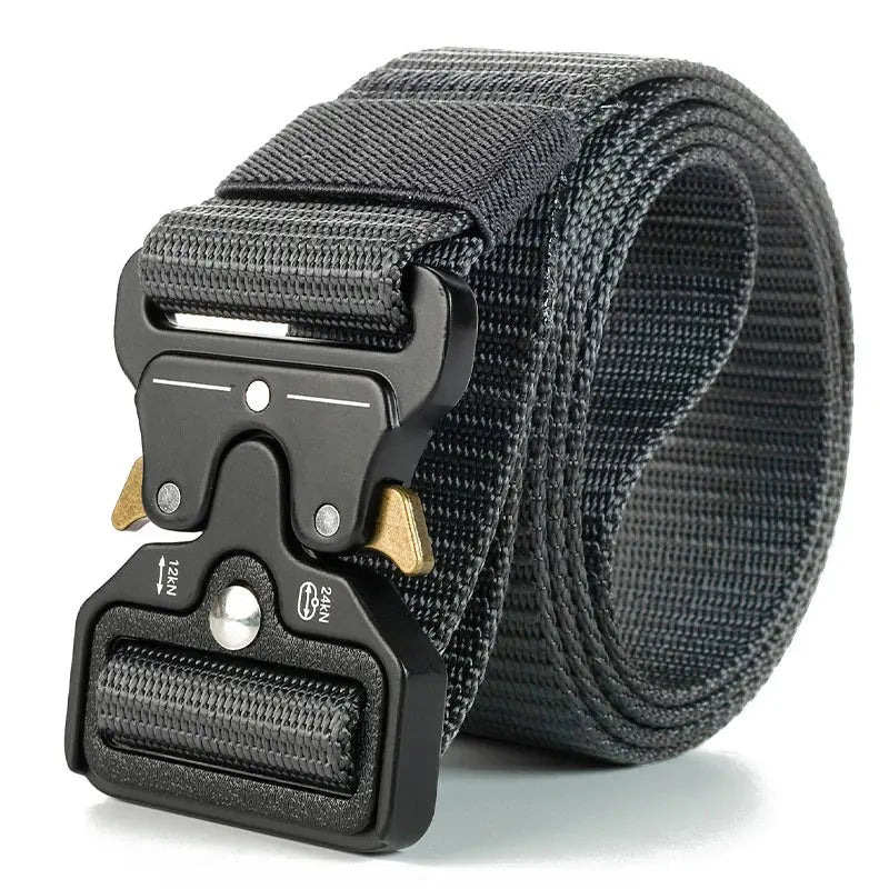 Ceinture tactique robuste avec boucle de sécurité type cobra Zone Tactique