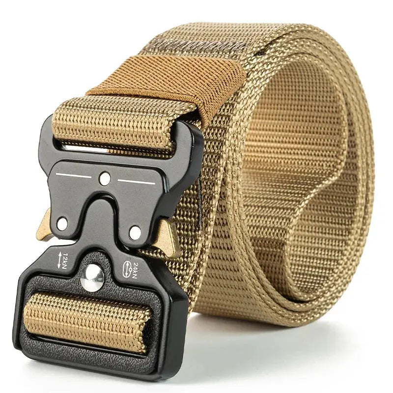 Ceinture tactique robuste avec boucle de sécurité type cobra Zone Tactique