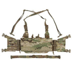 Chest rig tactique MOLLE avec harnais réglable et portes chargeurs 