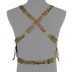 Chest rig tactique MOLLE avec harnais réglable et portes chargeurs 