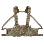 Chest rig tactique en nylon 500D avec bretelles renforcées Zone Tactique
