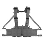 Chest rig tactique en nylon 500D avec bretelles renforcées Zone Tactique