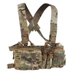 Chest rig tactique modulaire avec portes équipements Zone Tactique