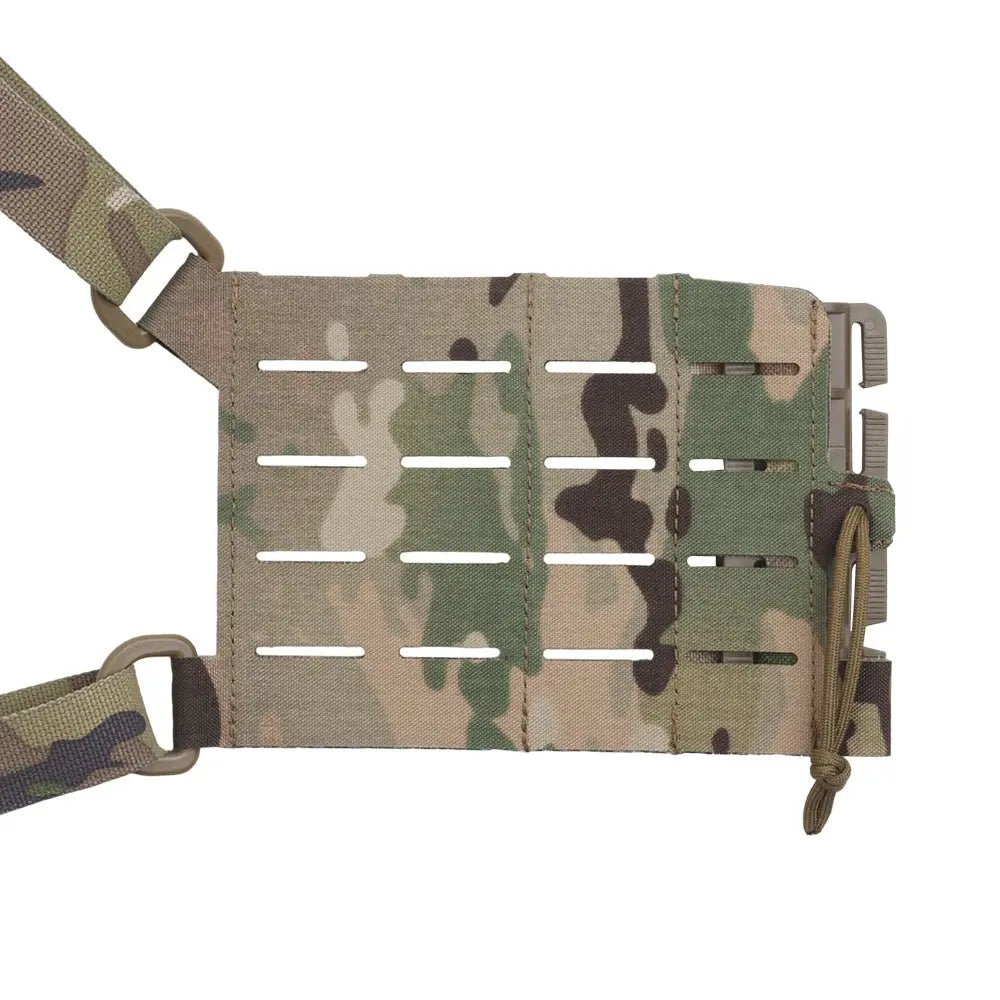 Chest rig tactique modulaire type ARC avec kit central à intégrer 