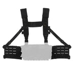 Chest rig tactique modulaire type ARC avec kit central à intégrer 
