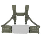 Chest rig tactique modulaire type ARC avec kit central à intégrer 