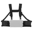 Chest rig tactique modulaire type ARC avec kit central à intégrer 